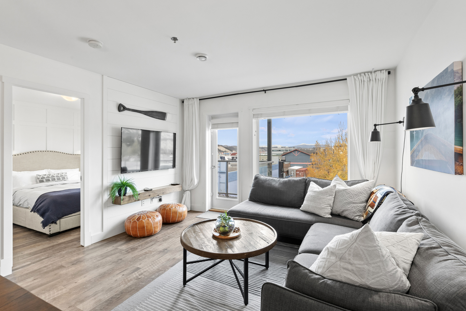 Spacious Living Room with Sectional Sofa